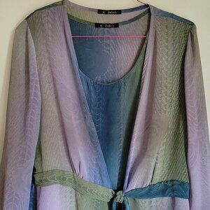Pastel gauze twinset